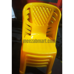 yellow plastic chair set