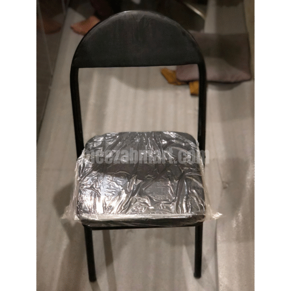 Folding Round Stool Chair - Image 4
