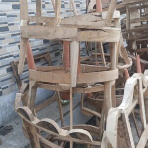 Unfinished Solid Wood Chair Frames